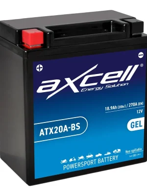 AXCELL Batterie 12V YTX20A-BS GEL Letzte Chance