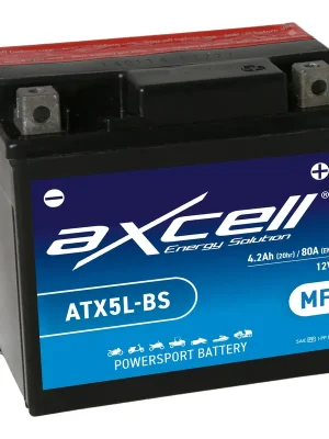 AXCELL Batterie 12V YTX5L-BS Wartungsfrei 50412 Abverkauf