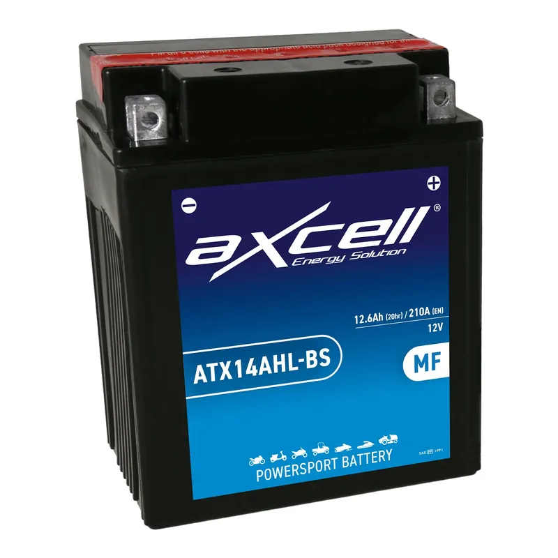 Aktuell AXCELL Batterie 12V YTX14AHL-BS Wartungsfrei