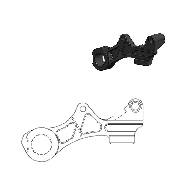 Moto-Master Bremssattel-Adapter hinten 220mm f. 150220 Knallerangebot