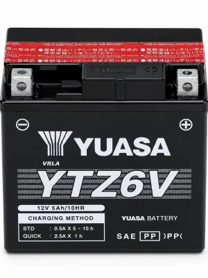 Yuasa Batterie 12V 5AH YTZ6V AGM Bestseller