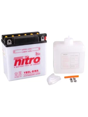 Nur Für Kurze Zeit Nitro Batterie 12V 9AH YB9L-B Blei-Säure HC 50915 mit Säurepack