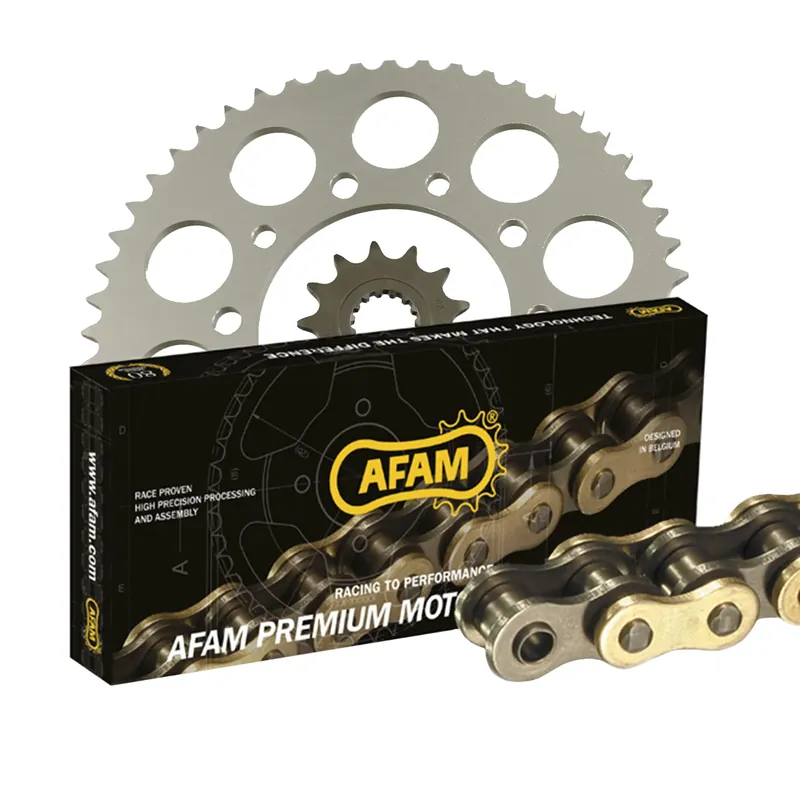 Wochenendangebot AFAM Kettensatz für Honda CRF 50 F 23-24 420 R1G Kettenkit