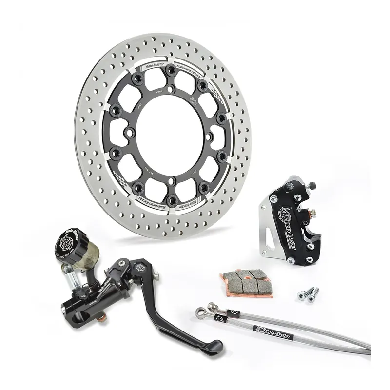 Neue Ware Moto-Master Supermoto Kit 300 Halo Bremsscheibe Bremssattel Bremspumpe