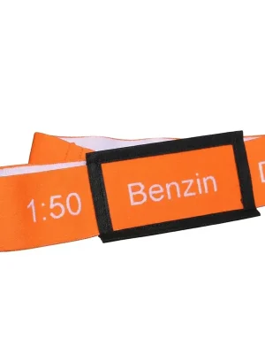 Geprüft MotoLibre Kanister Beschriftungsband NieMehrFalschBetanken! orange