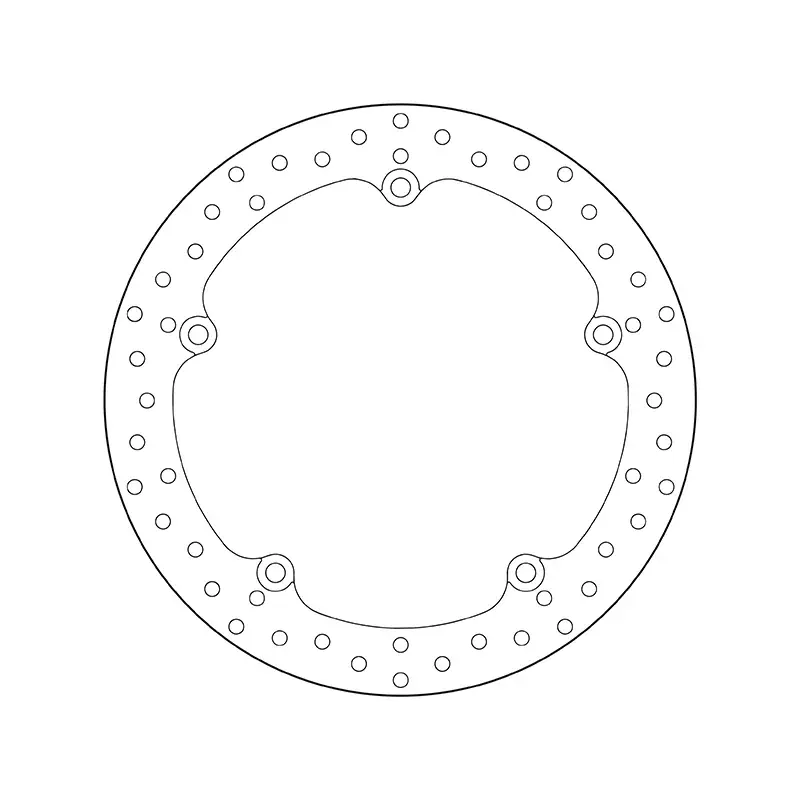 Brembo Bremsscheibe 68B407G7 – Serie Oro – (starr) Top-Seller