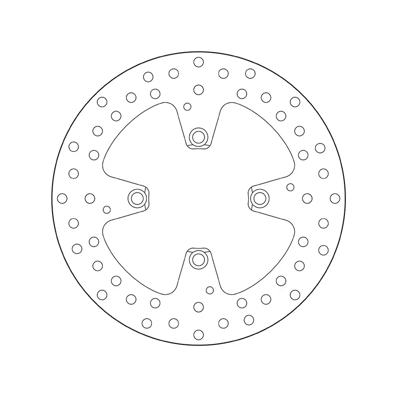 Brembo Bremsscheibe 68B407E8 – Serie Oro – (starr) Solange Der Vorrat Reicht