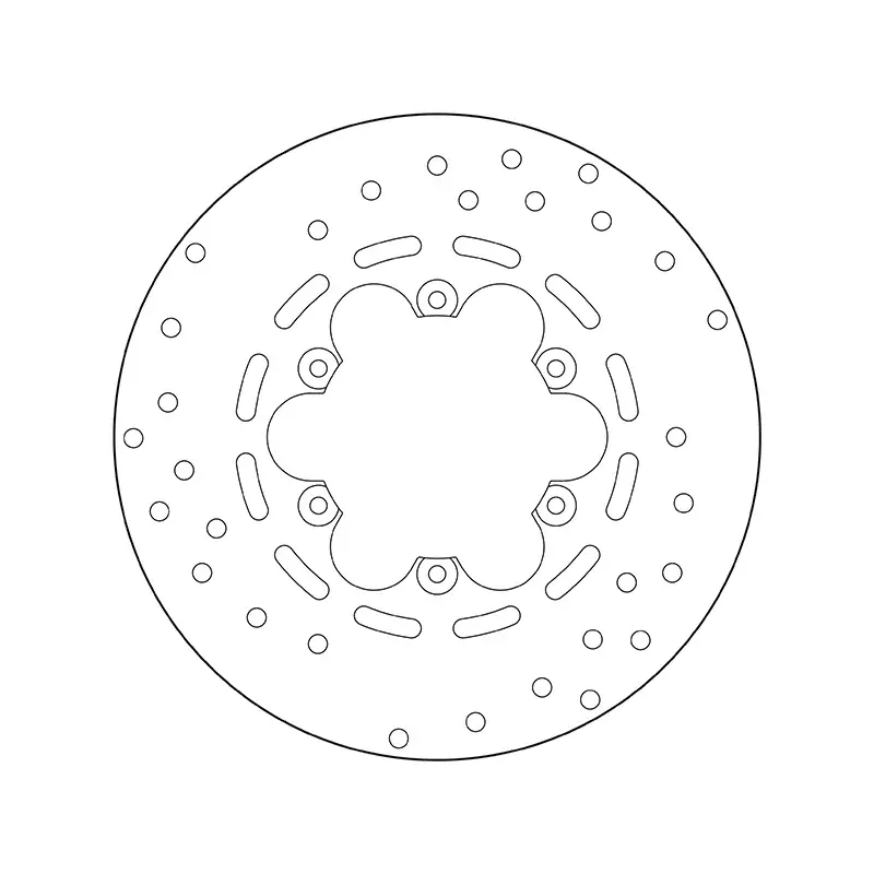 Schneller Versand Brembo Bremsscheibe 68B40772 – Serie Oro – (starr)