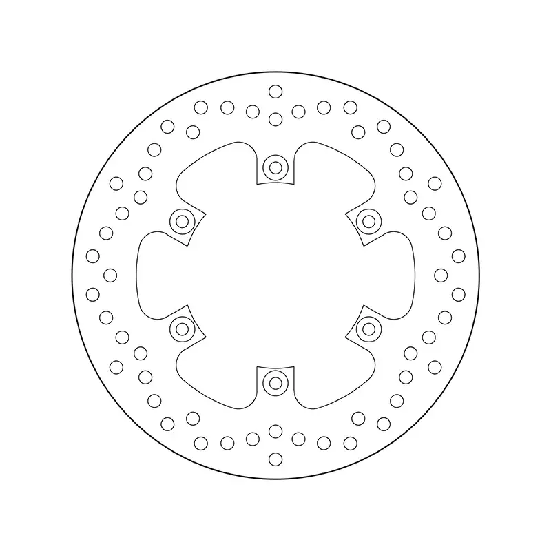 Schneller Versand Brembo Bremsscheibe 68B40746 – Serie Oro – (starr)