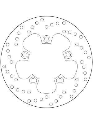 Brembo Bremsscheibe 68B40744 – Serie Oro – (starr) Schneller Versand