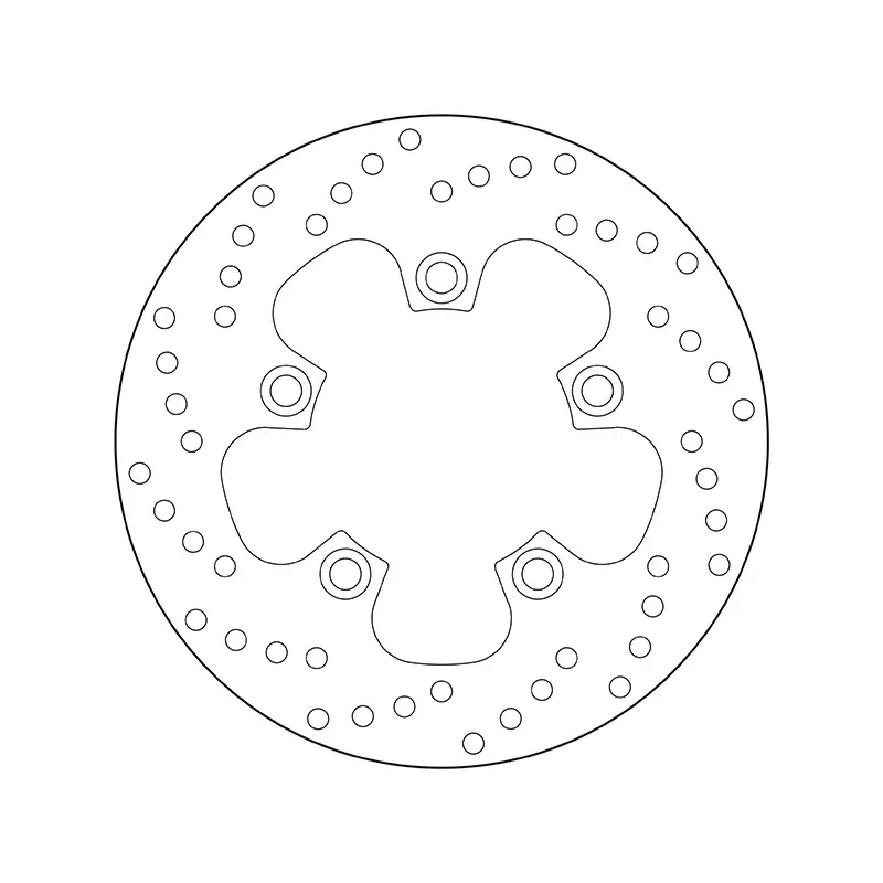 Brembo Bremsscheibe 68B40744 – Serie Oro – (starr) Schneller Versand