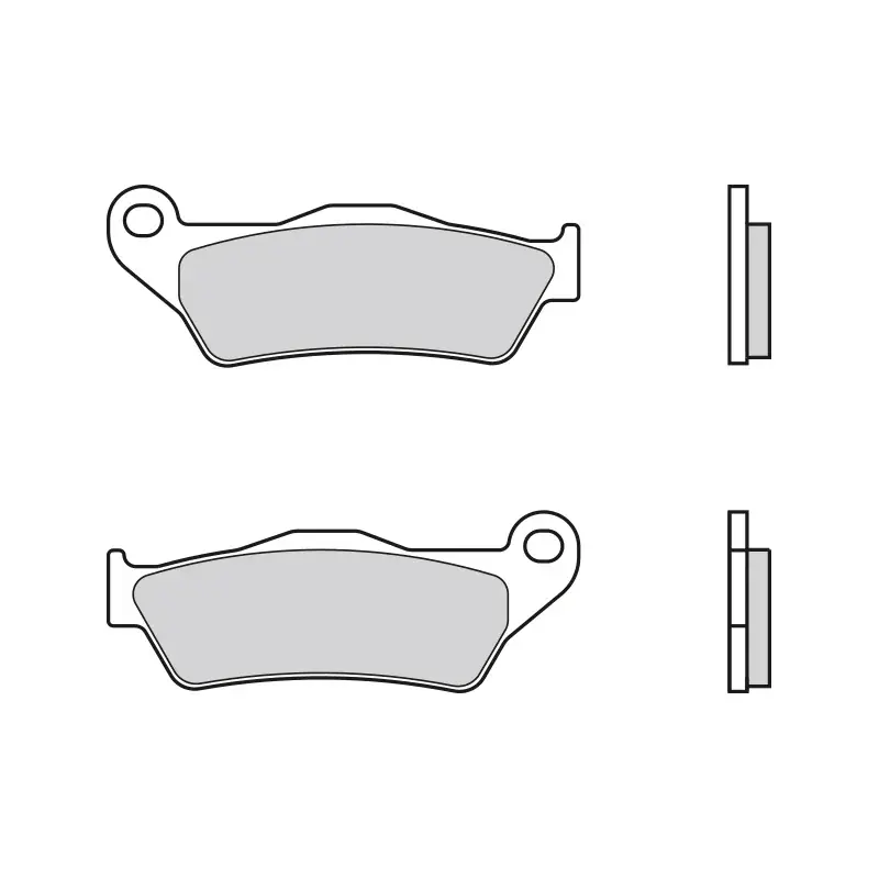 BREMBO Bremsbelag 07BB04TT Carbon-Keramik/Semi-Metall ohne ABE Geprüft