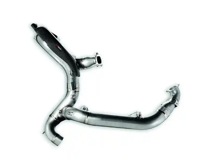 Neu Ducati Akrapovic Racing Krümmer Titan Panigale V2