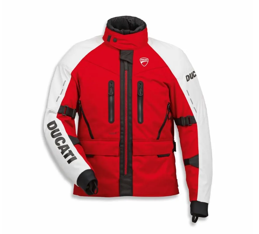 DUCATI JACKE TOUR C5 HERREN ROT/WEIß Finale Aktion