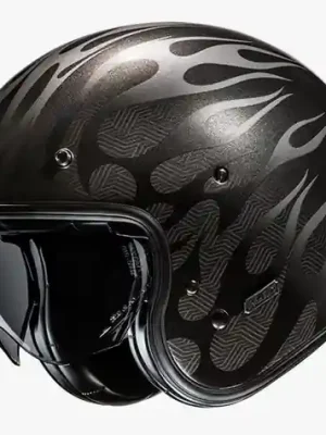 Heißes Angebot HJC Jethelm m. Klappbaren Visier V31 FIRO MC5