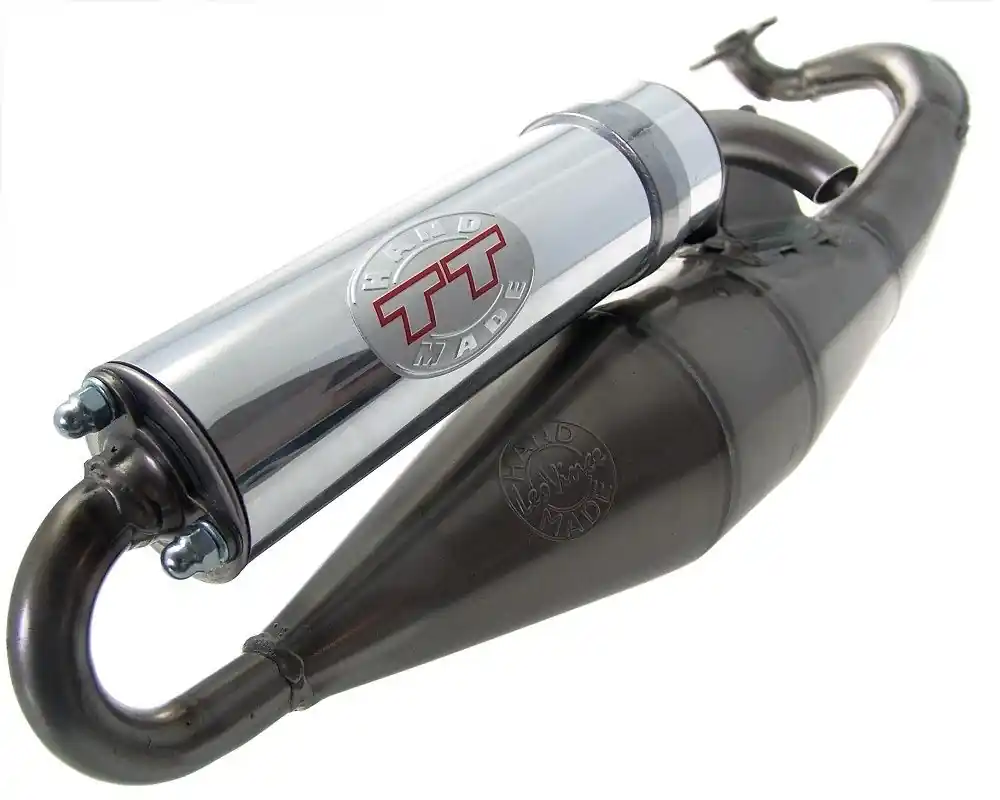 Kracherpreis Auspuff Leovince Handmade TT Sport Aprilia Derbi Gilera Piaggio 2T 50