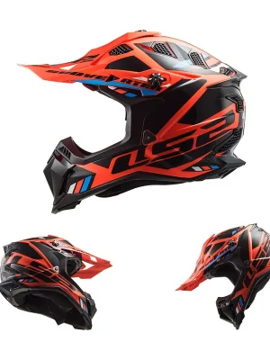 Garantierte Lieferung LS2 MX 700 EVO Subverter Stomp Fluo Orange MX Helm Crosshelm Motocross Enduro