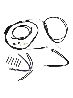 Burly Brand Kabel-/Leitungskit Ape 14 Zoll schwarz Non-ABS f. Sportster 14-22 Mega-Angebot