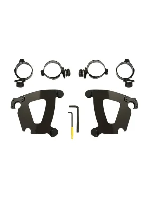 Memphis Shades Trigger Lock Blk Road Warrior f. Harley FXFB FXFBS siehe Liste Heißes Angebot