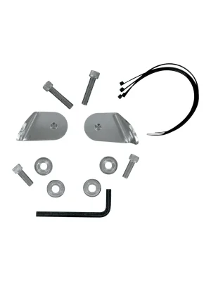 Memphis Shades Montagematerial Blk Blinker Versatz f. Harley FLS FLST s. Liste Begrenztes Angebot