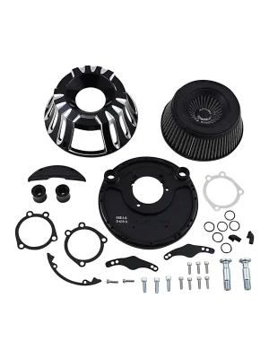 Sale Arlen Ness Luftfilter Kit Inverted Deep Cut schwarz f. Harley Sportster 91–22