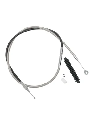 Begrenztes Angebot Drag Specialties High Kupplungsseil aus geflochtenem SS f. Alternate Length +51
