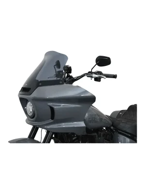 Highlight KLOCK WERKS Flare Windschild 10" D SMOKE Vented f. Harley Lowrider FXLRST 22-25