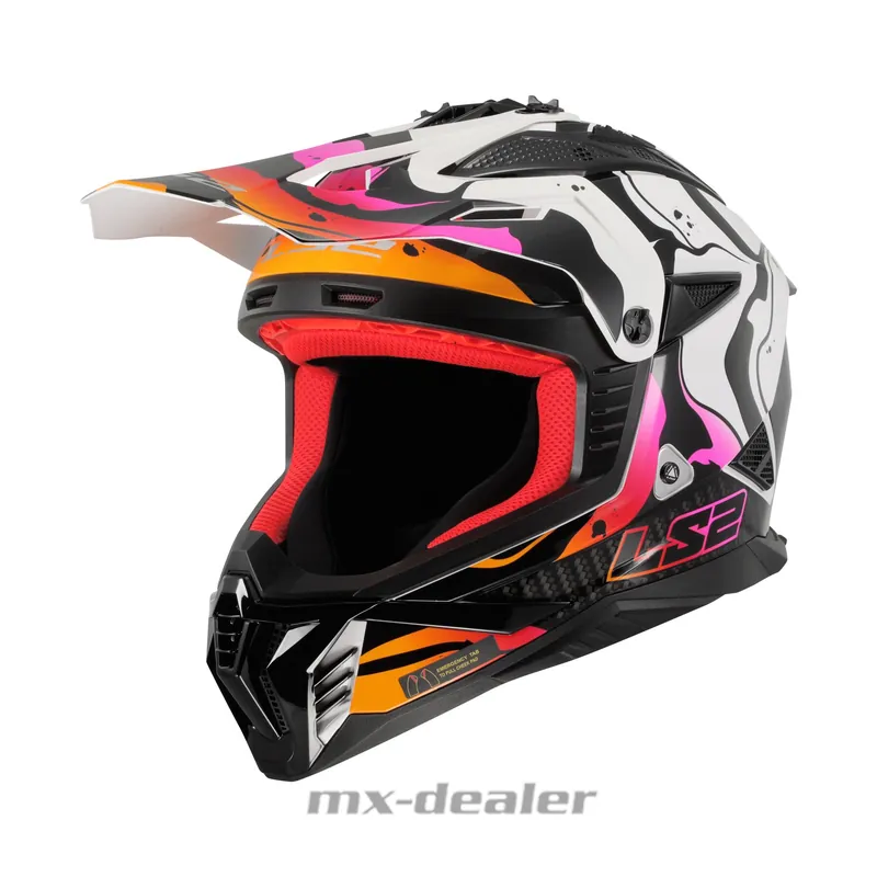 Online Kaufen LS2 MX708 Fast II Wash White Helm Motocross Crosshelm Enduro MTB Quad XXL (63/ 64cm)