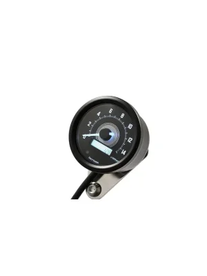 DAYTONA "VELONA60" Drehzahlmesser 15000 RPM m. Kontrollanzeigen, weiße LED, schwarz Saisonangebot
