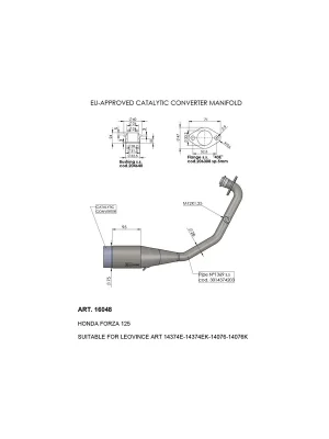 LEOVINCE - Catalytic Converter Expressversand