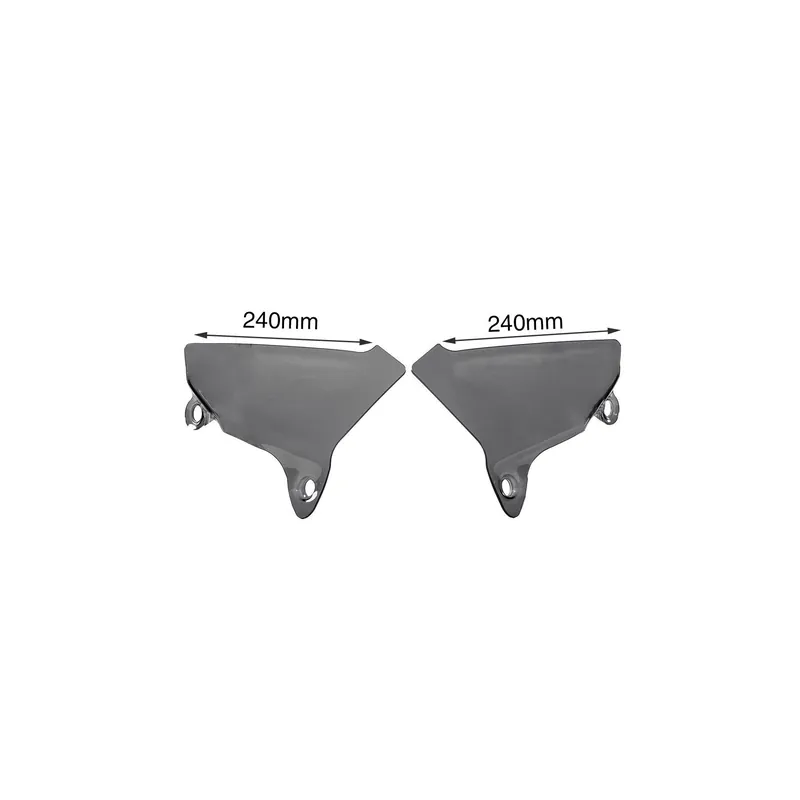 WRS Seitliche Windabweiser dunkel getönt f. DUCATI MULTISTRADA V4 1200 21–24 Begrenztes Angebot