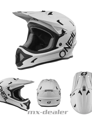 Sofort Bestellen O‘Neal Sonus Solid V.25 Hellgrau Fahrrad Helm MTB BMX Downhill Bike DH Trail M (57-58cm)