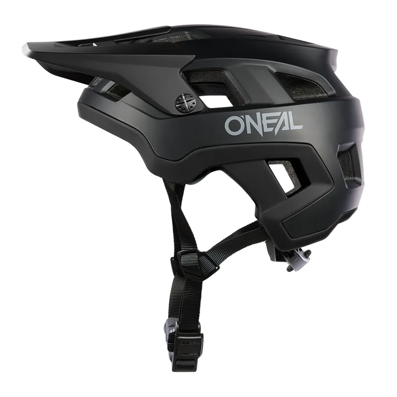 ONeal Defender Solid Schwarz Matt Fahrrad Helm All Mountain Bike Trail MTB Enduro XS-M / 54cm-58cm Zertifiziert