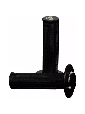 Abverkauf Renthal Lock-On MX R-Works Ultra Tacky Griffe Waffel Schwarz Motocross Enduro