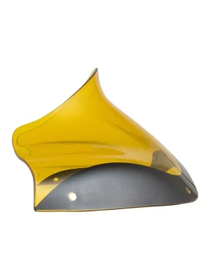 KLOCK WERKS Kolor Flare Sport Windschild 8" Gelb für Harley FLTR 98-13 s Liste Sofort Bestellen