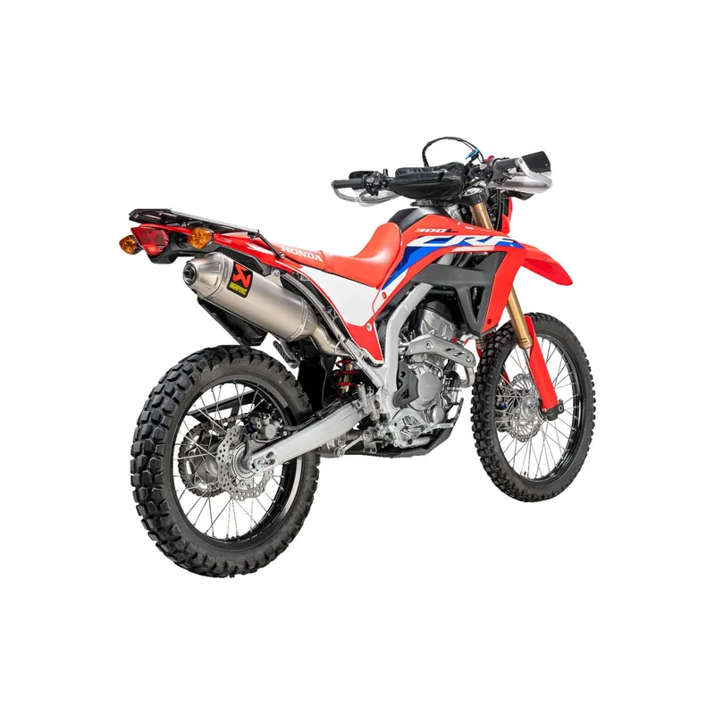 Echt Akrapovic Edelstahl Racing Krümmer f. HONDA CRF 300 L 21-25 ohne ABE ohne ESD