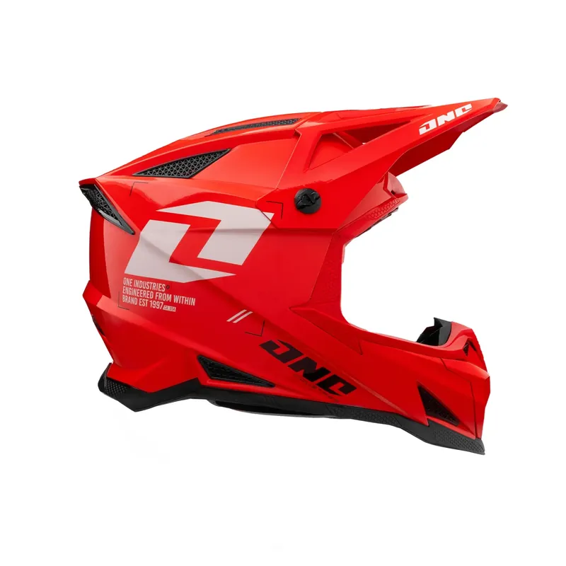 ONE INDUSTRIES X-297 MIPS Carbon GFK Focus Rot MX Helm Crosshelm Motocross Cross Enduro XL (61/ 62cm) Sichere Zahlung