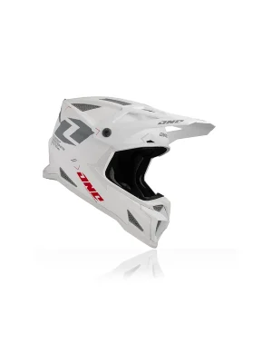 ONE INDUSTRIES X-297 MIPS Carbon GFK Focus Weiß Grau MX Helm Crosshelm Motocross Cross Enduro S (55/ 56cm) Zertifiziert