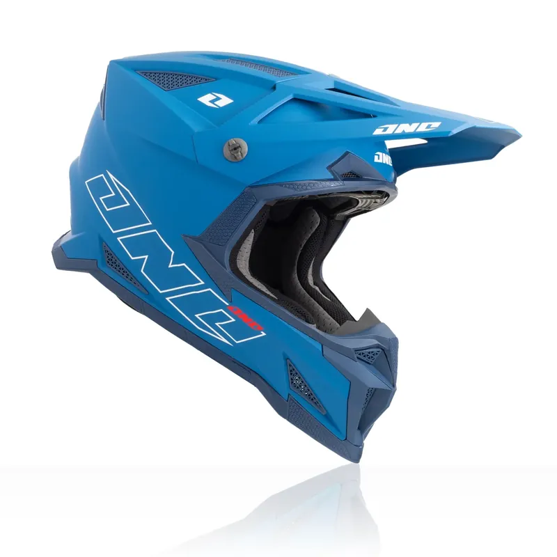 Markenware ONE INDUSTRIES X-297 MIPS Carbon GFK Horizon Blau Matt MX Helm Crosshelm Motocross Cross Enduro M (57/ 58cm)