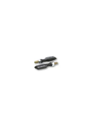 HIGHSIDER pro Sonic-X1 LED Blinker Schwarz Linse Rauchgrau Paar E geprüft Neuheit