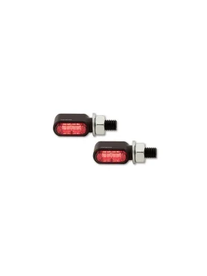 Preis Gesenkt HIGHSIDER pro Little Bronx LED Rück-, Bremslicht, Blinker 3in1 CNC, E-Geprüft Paar