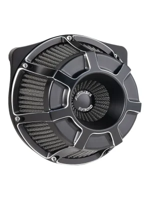 Preisreduziert Arlen Ness Luftfilter Kit Inverted Beveled schw.gefr. f. Harley Touring 24–25