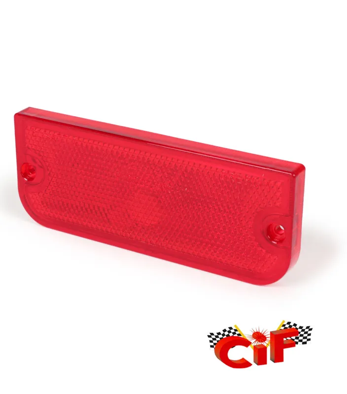 Saisonangebot Rücklichtglas Glas Piaggio Bravo Rücklicht Rückstrahler Reflektor rot