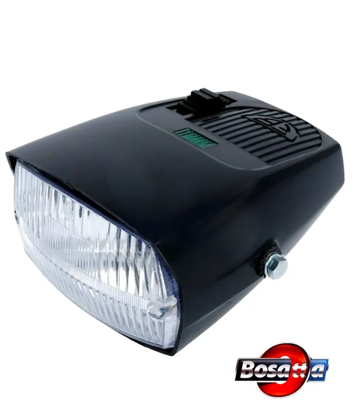 Must-Have Scheinwerfer schwarz / Blinddeckel Tacho Frontscheinwerfer EC1 -Boatta-