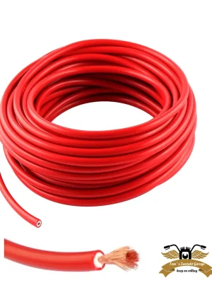 1m Litze 1,5 mm² rot höchstflexibel PVC Messleitung LifYY Zündkabel Direkt Vom Hersteller
