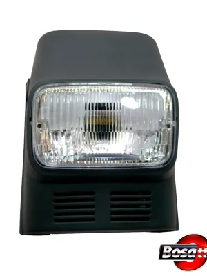 Scheinwerfer Frontscheinwerfer Piaggio Super Bravo grau anthrazit Bosatta Top-Preis