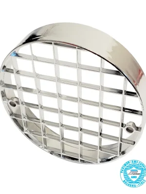 Scheinwerfergitter vorne Vespa SI Ø 140mm verchromt Lampengitter Neu Im Sortiment
