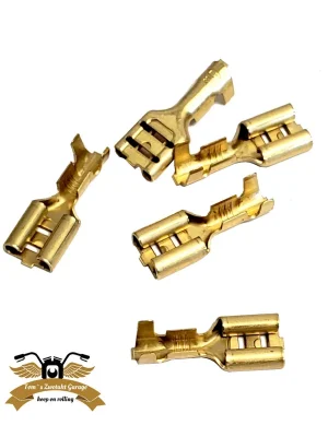 Top-Angebot Kabelschuh Flachstecker 4,8mm / Ø 0,5-1,0 mm² Stecker Elektrik
